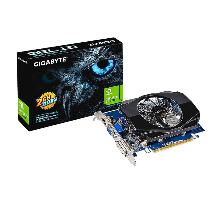 Видеокарта Gigabyte nVidia GeForce GT 730 2048Mb 64bit DDR3