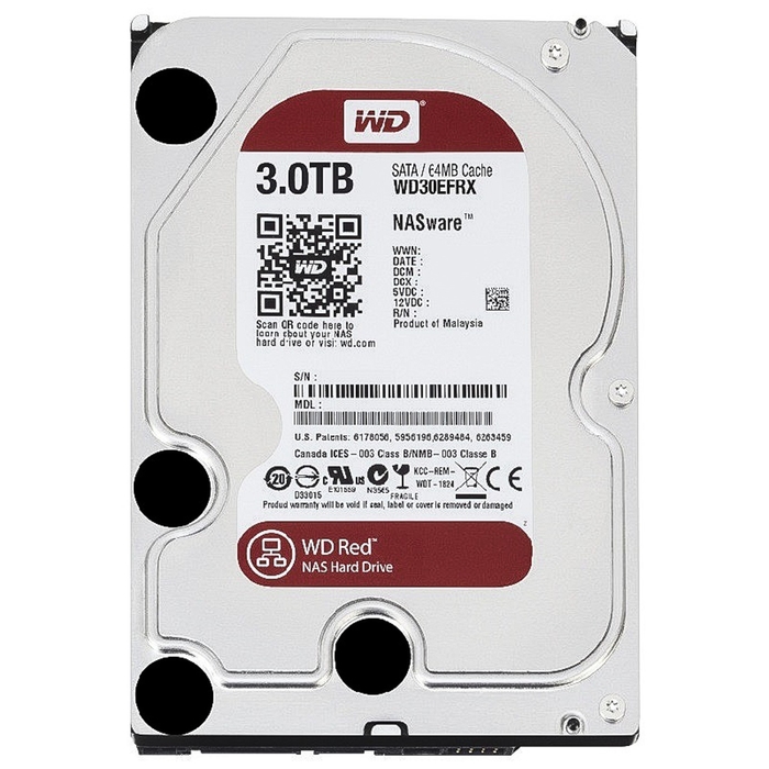 Жесткий диск WD Original SATA-III 3Tb WD30EFRX Red