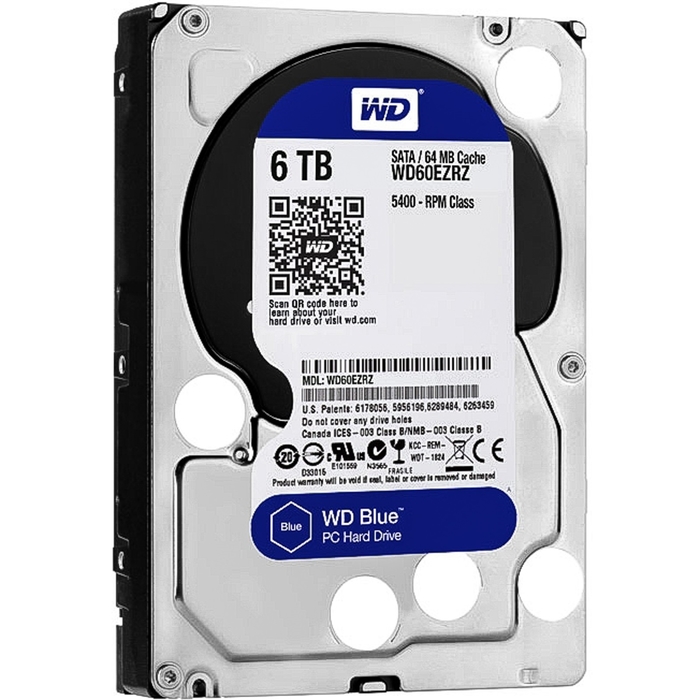 Жесткий диск WD Original SATA-III 6Tb WD60EZRZ Blue