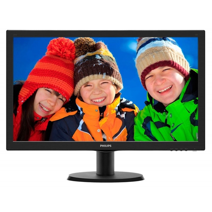 Монитор Philips 23.6&quot; 243V5LHAB (00/01,) черный