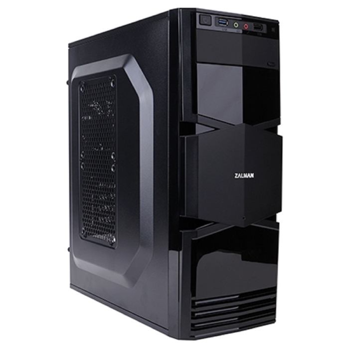 Корпус Zalman ZM-T3, без БП, mATX, черный