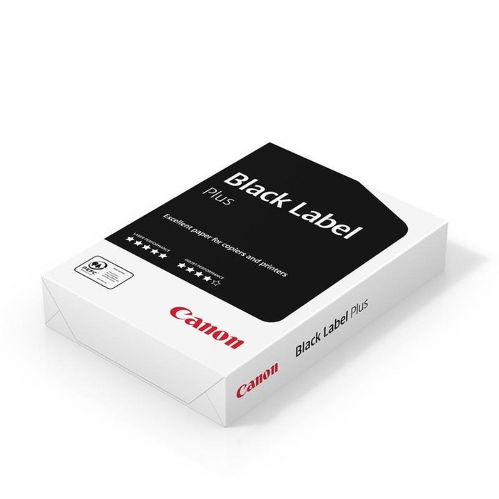 бумага А4 500л Canon Black Label Plus 80г/м2,161CIE% класс В+