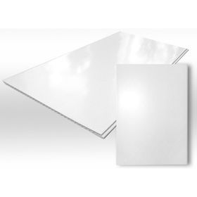 Панель ПВХ Белая глянцевая 3,0х0,375
