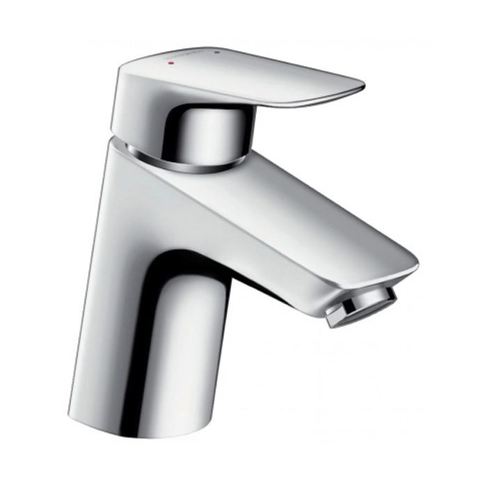 Смеситель для раковины Hansgrohe Logis 71071000, 70 мм, без донного клапана