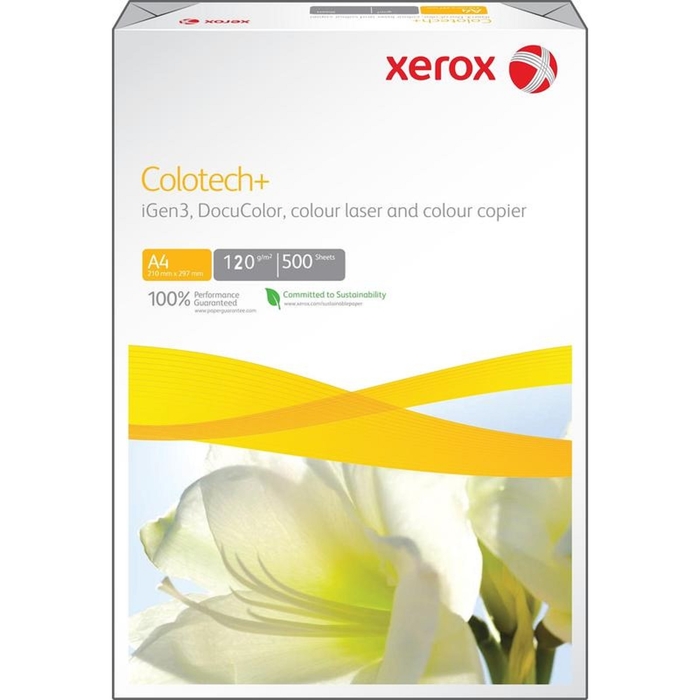 Бумага XEROX COLOTECH PLUS А4, 120г, 500л, 170CIE%