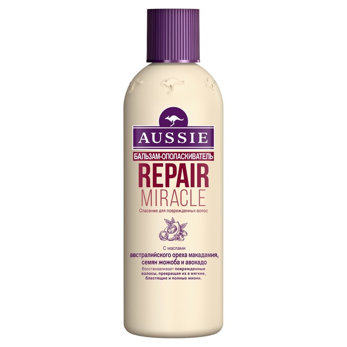 Бальзам-ополаскиватель Aussie Repair Miracle, 250 мл