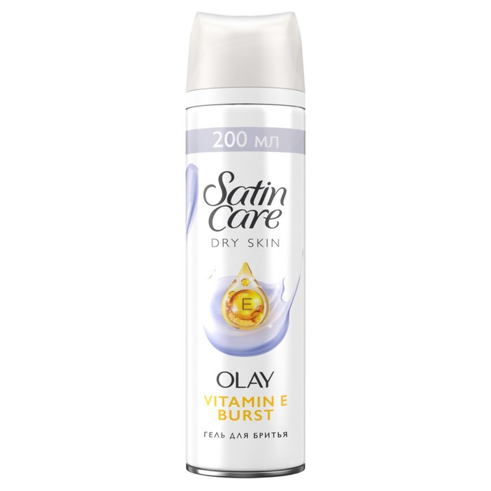 Гель для бритья Gillette Satin Care Olay Violet Swirl, 200 мл