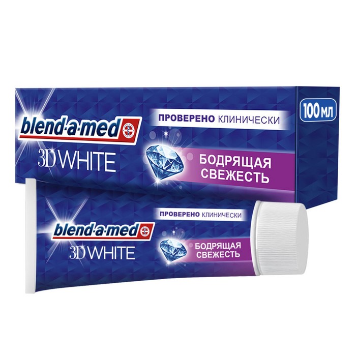 Зубная паста Blend-A-Med 3D White &quot;Бодрящая свежесть&quot;, 100 мл