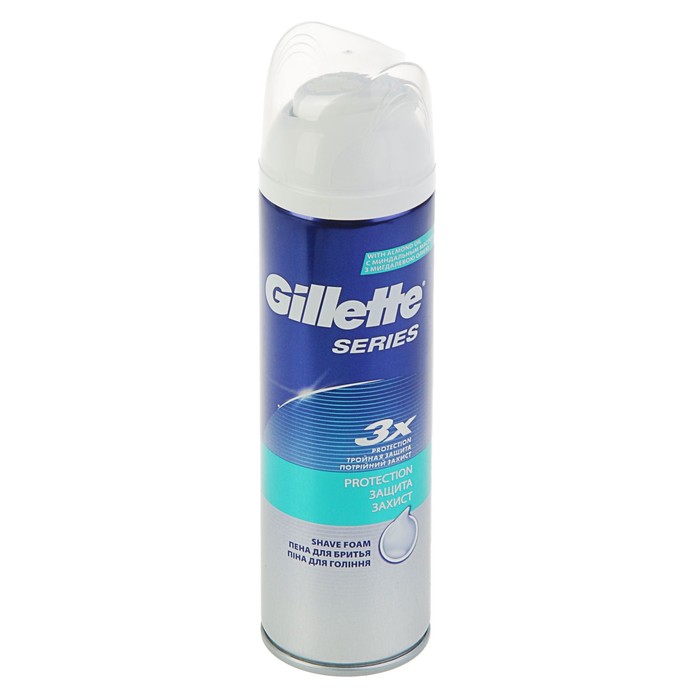 Gillette series пена для бритья 200мл