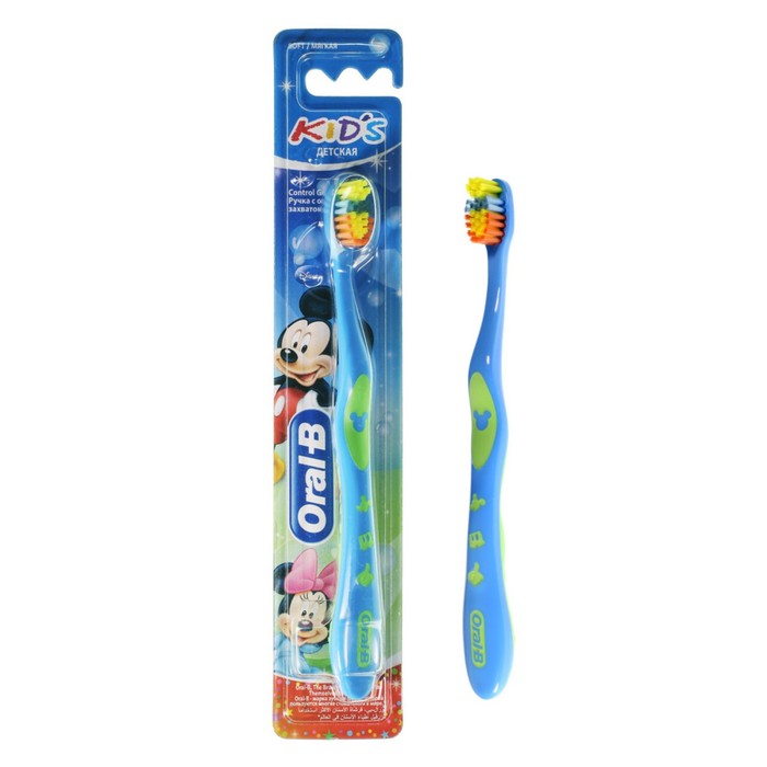 Зубная щётка Oral-B Kids, мягкая, 1 шт