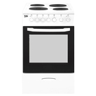 Плита электрическая Beko CSS46100GW, 4 конф., 46 л, эмаль, гриль, белая Плита электрическая Beko CSS46100GW, 4 конф., 46 л, эмаль, гриль, белая