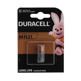 Батарейка алкалиновая Duracell Basic, MN21 (A23, V23GA, 3LR50)-1BL, 12В, блистер, 1 шт.
