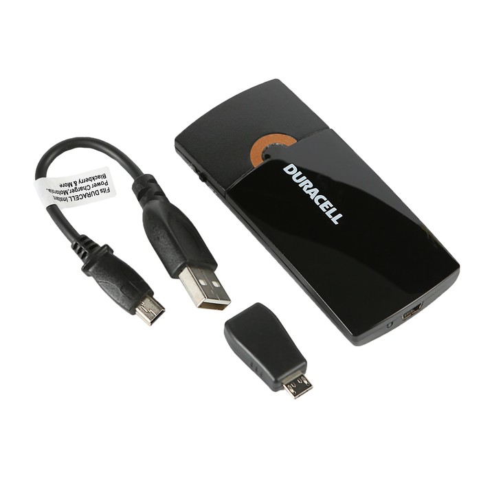 Портативное USB зарядное устройство Duracell для аккумуляторов 1150mAh