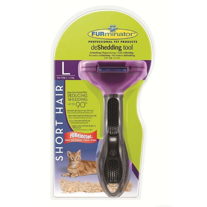 Фурминатор FURminator Short Hair Large Cat 7 см для кошек больших короткошерстных пород