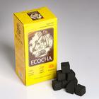 Coconut charcoal for Shisha Ecocha, 96 cubes