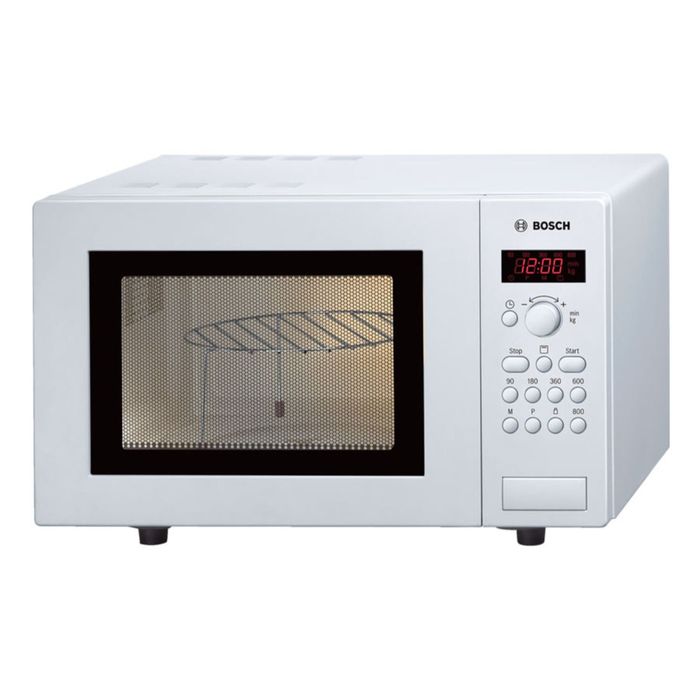 Микроволновая печь Bosch HMT 75G421R, 17 л, 800 Вт, белый