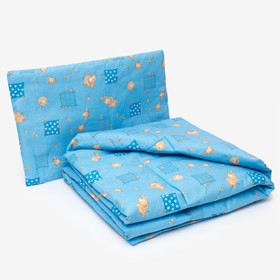 {{photo.Alt || photo.Description || 'Комплект в кроватку для мальчика одеяло(110*140см) с подушкой(40*60 см) бязь,синтепон, МИКС'}}