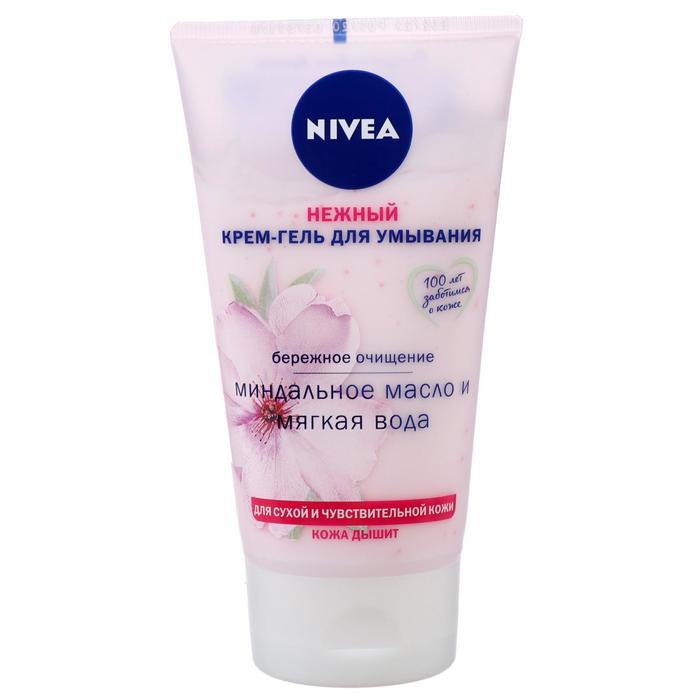 Крем - гель для умывания Nivea Aqua Effect &quot;Нежный&quot; , 150 мл