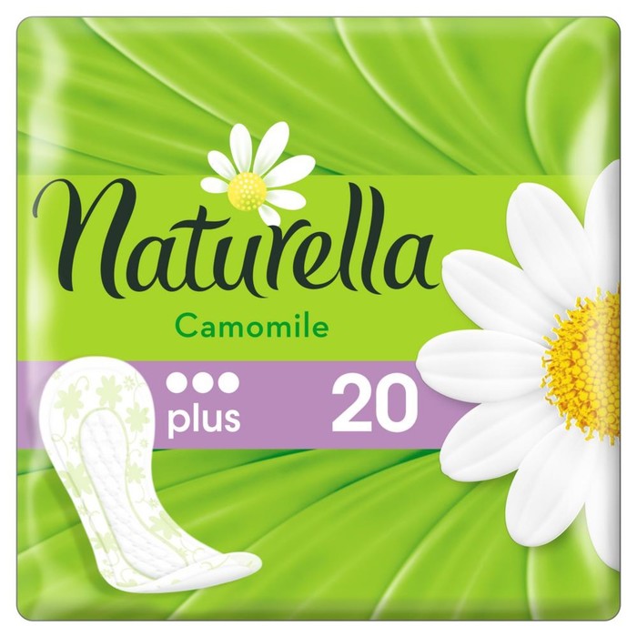 Прокладки ежедневные Naturella Camomile Plus Super Soft, 20 шт