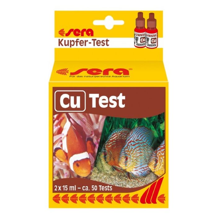Тест для воды Sera Cu-Test 15 мл