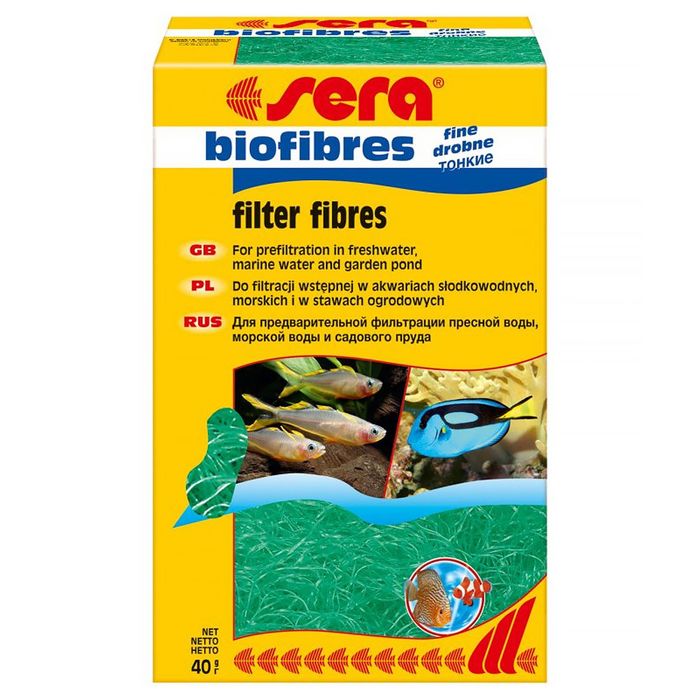 Наполнитель для фильтра Fibro Bio Filter - мочалка,  мелкий, 40 г