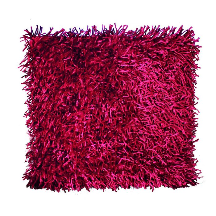 Подушка GOEZZE Langflor-Teppich, 50Х50, цвет красный