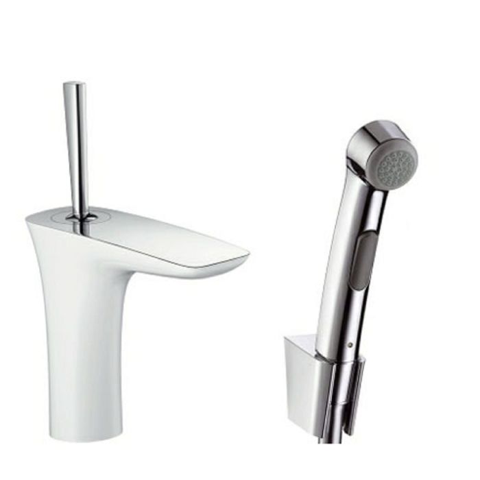 Смеситель для раковины Hansgrohe PuraVida белый/хром 15275400