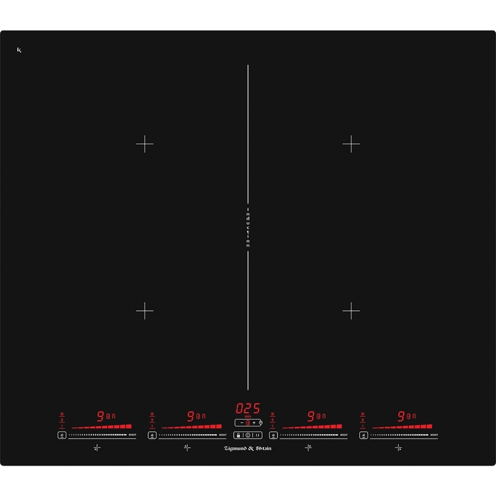 Варочная поверхность Zigmund &amp; Shtain CIS 321.60 BX, электрическая, 4 конфорки, черный