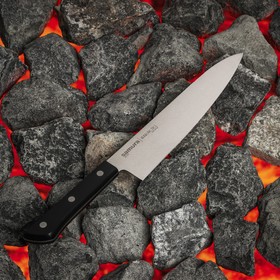{{photo.Alt || photo.Description || 'Нож Samura HARAKIRI шеф, лезвие 20,8 см, чёрная рукоять, сталь AUS-8'}}