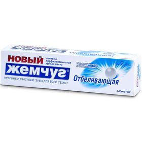 Зубная паста Новый Жемчуг «Отбеливающая», 100 мл