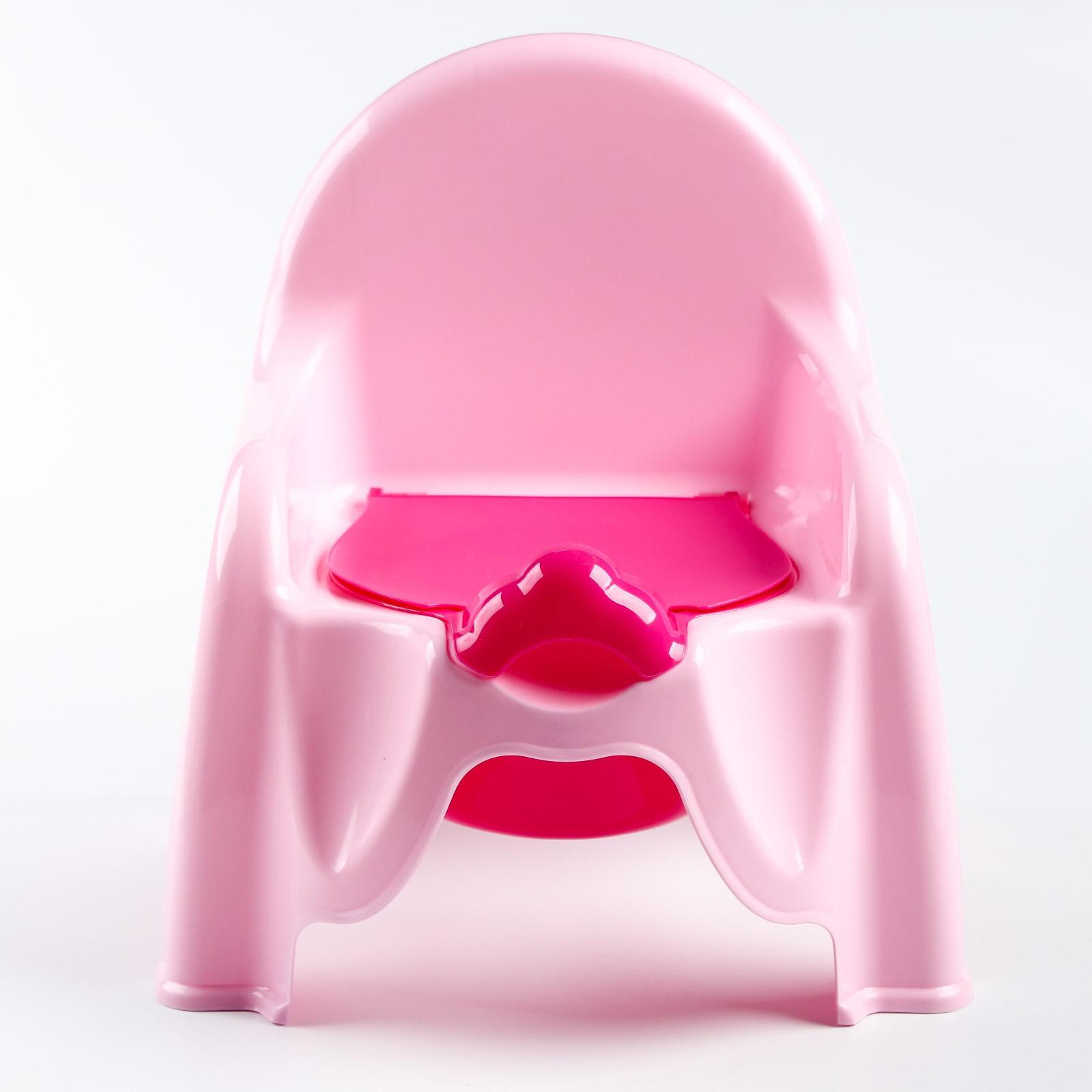 Горшок-стульчик т.розовый Алеана (6)