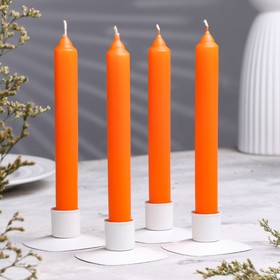 Набор свечей столовых ароматических "Апельсин", 2,3х 24,5 см, 4 штуки