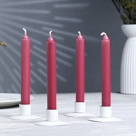 Набор свечей столовых ароматических "Вишня", 4 штуки