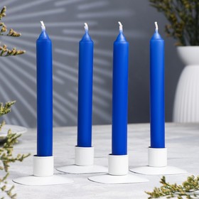 Набор свечей столовых ароматических "Лаванда", 4 штуки