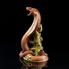 Статуэтка "Кобра", стразы, 38 см - фото 798908420