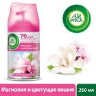 Сменный баллон Airwick Freshmatic "Магнолия и цветущая вишня" к освежителю воздуха, 250 мл 1578605 - фото 341470