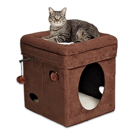Домик для кошек Midwest Currious Cat Cube, 38,4 х 38,4 х 42 см