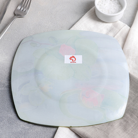 Dining plate 23 cm "Green Orchid"