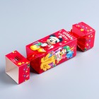 Коробка подарочная "С Новым счастьем!", Микки Маус и друзья, 11 х 5 х 5 см