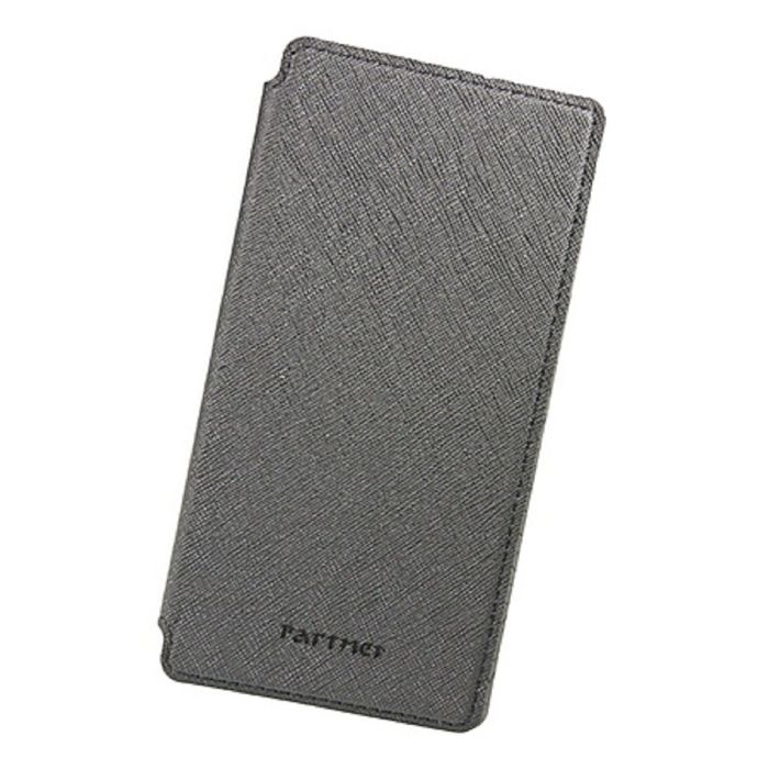 Чехол Partner Book-case 5,2&quot;, черный  (размер 7.5*14.9 см)