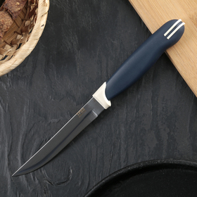 {{photo.Alt || photo.Description || 'Нож кухонный «Мультиколор», овощной, лезвие 11 см, с пластмассовой ручкой, цвет синий'}}