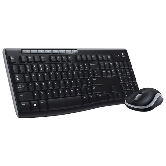 Комплект Logitech MK270, клавиатура + мышь, черный