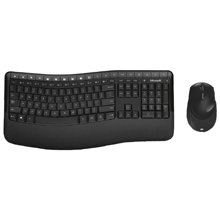 Комплект Microsoft Comfort 5050, клавиатура + мышь, черный