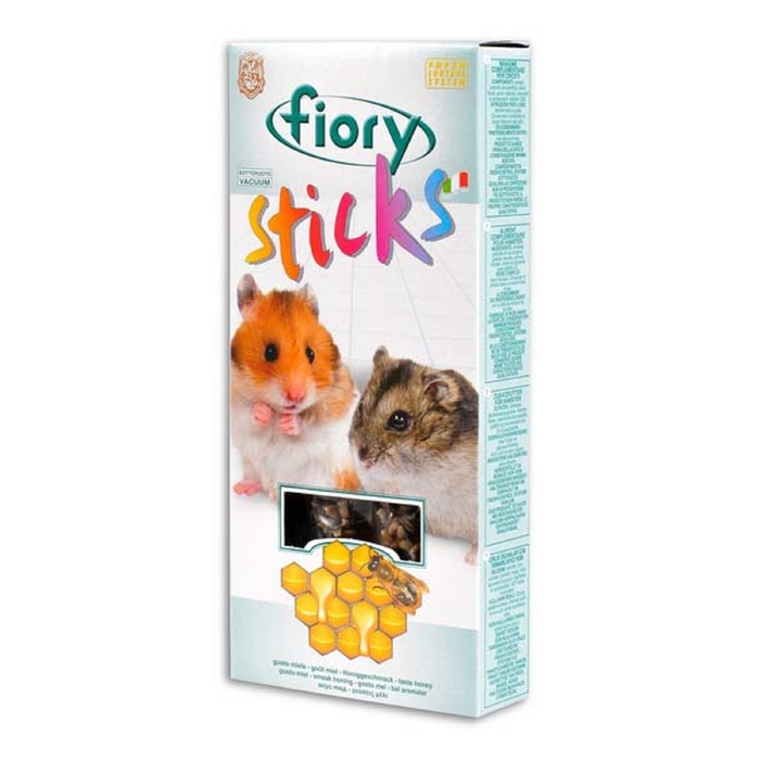 Лакомство для хомяков FIORY Sticks, с медом, 2х50 г