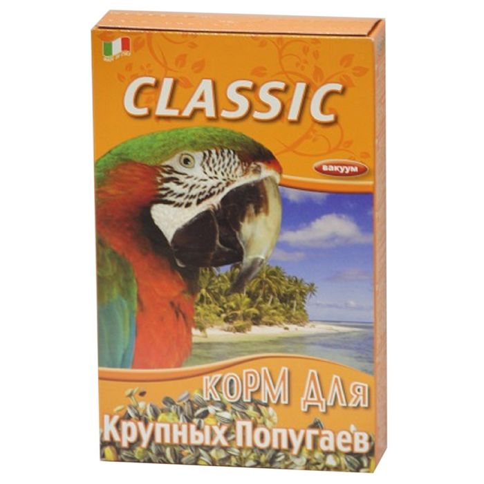 Корм FIORY Classic для крупных попугаев, 600 г