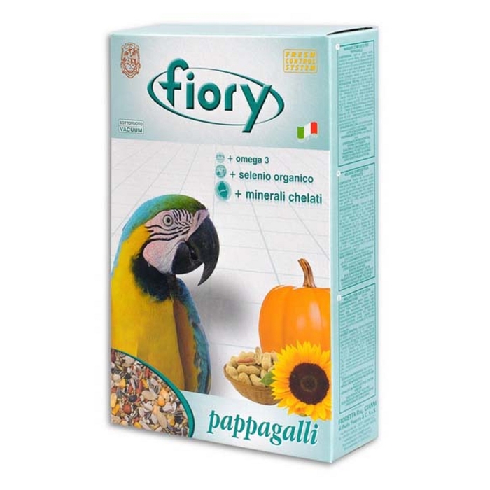 Корм FIORY Pappagalli для крупных попугаев, 700 г