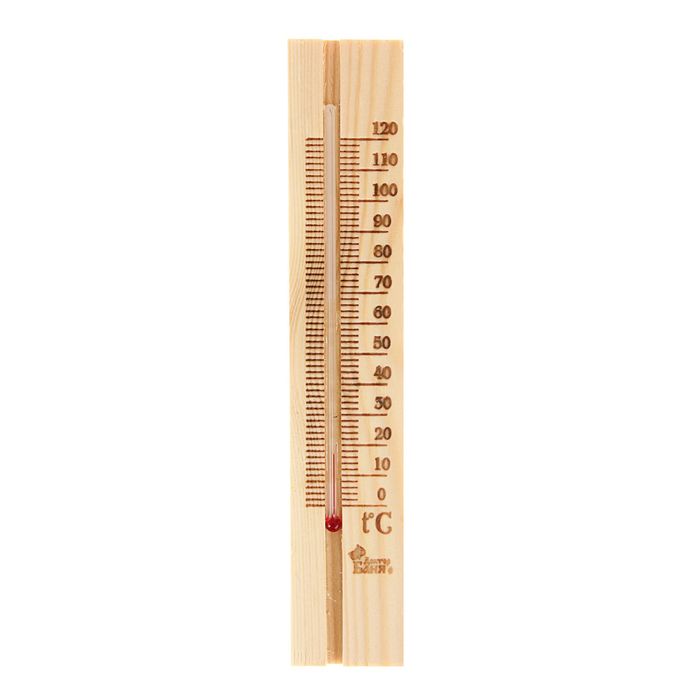 Деревянный термометр сауна малый,