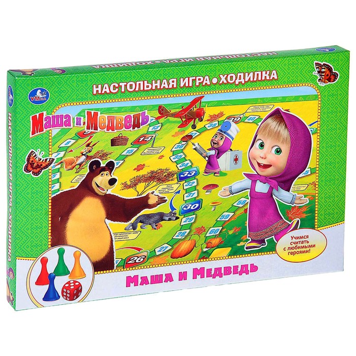 Настольная игра «Маша и Медведь»