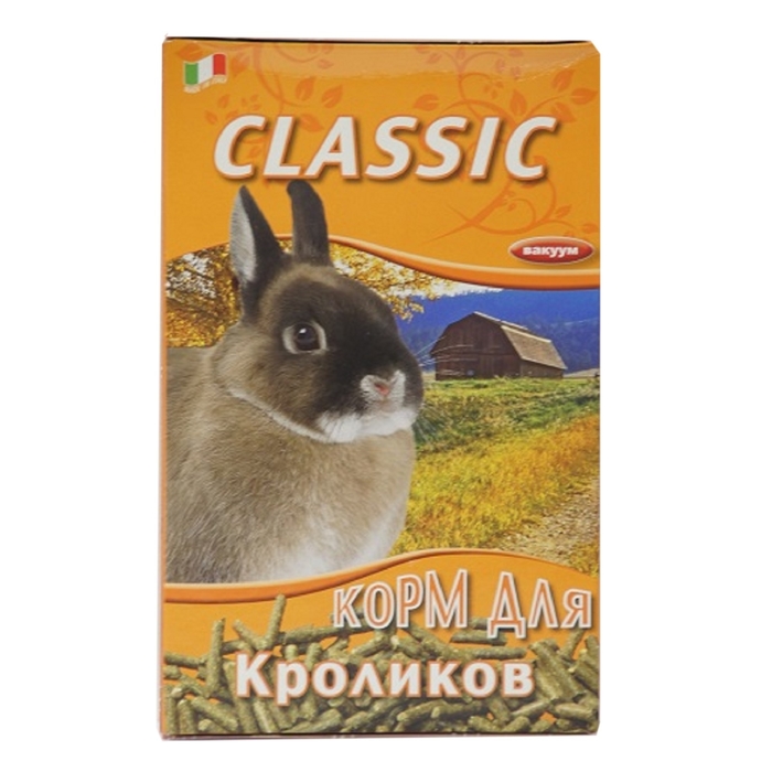 Сухой корм FIORY Classic гранулированный для кроликов, 680 г