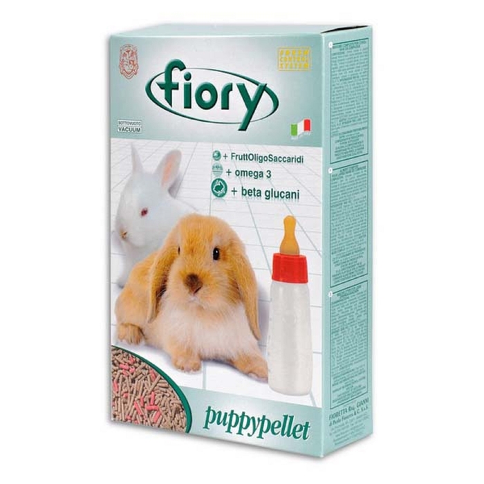 Сухой корм FIORY Puppypellet гранулированный для крольчат, 850 г